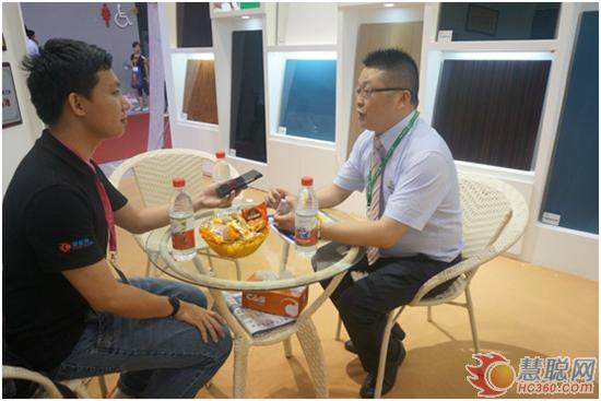 慧聪涂料网采访麻豆成人电影化工总经理张文